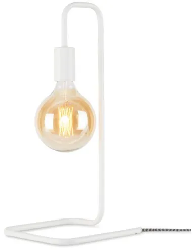 Tafellamp ijzer London 20x20xh.45,5cm, olijfgroen